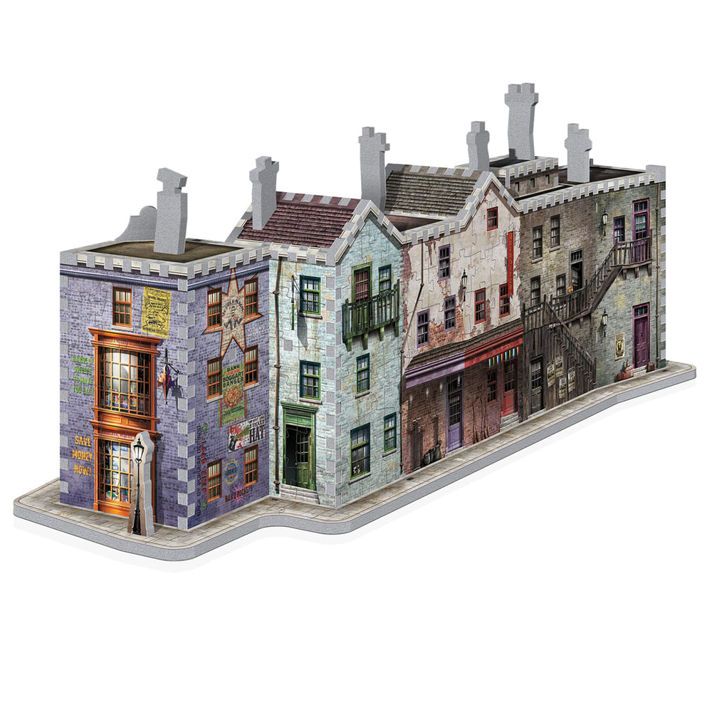 3D Harry Potter Diagon Alley 3D Puzzle for Teens and Adults | 450 Real Jigsaw Puzzle Pieces | Not Just an Ordinary Model Kit for Adults for Harry Potter Fans