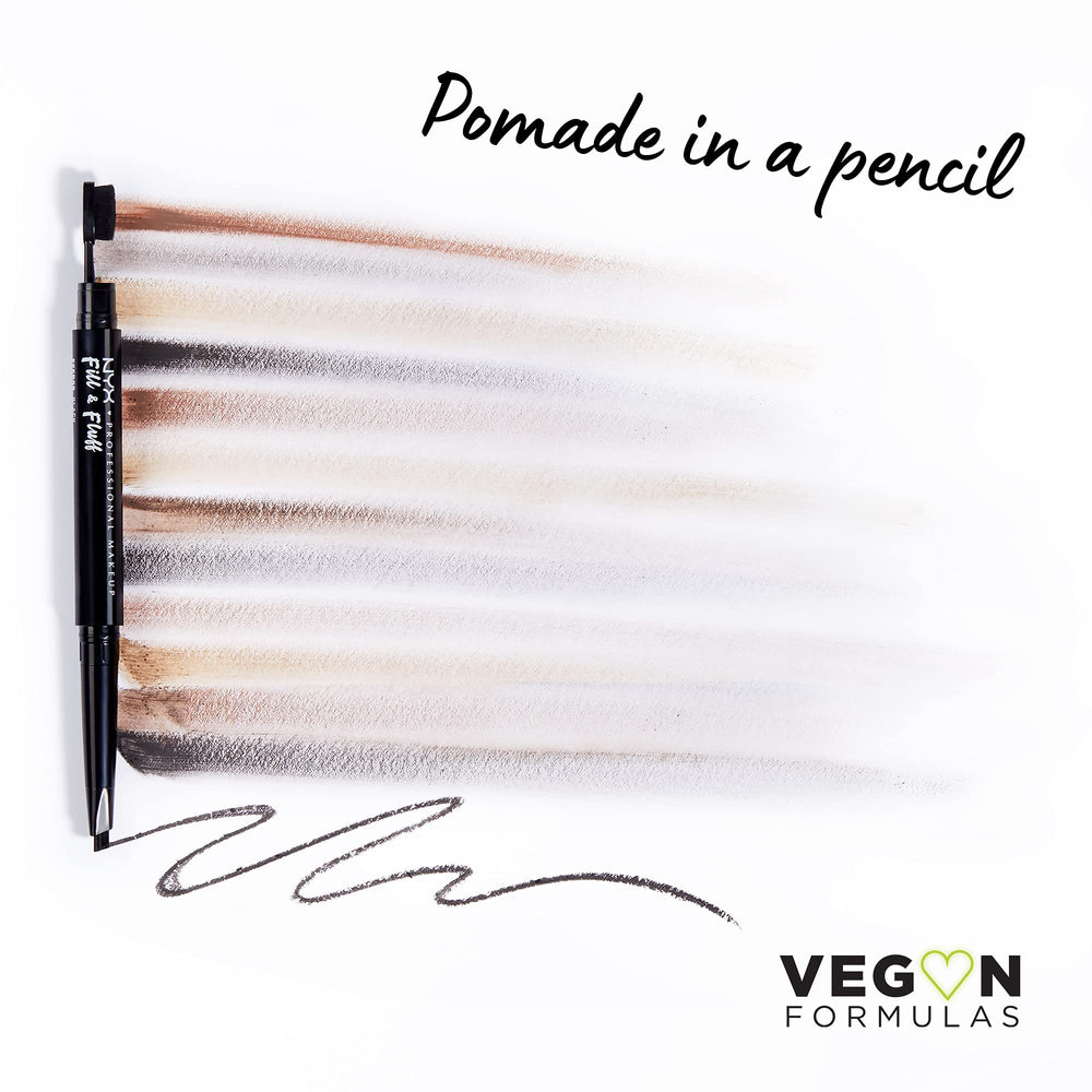 PROFESSIONAL MAKEUP Fill & Fluff Eyebrow Pomade Pencil, Clear