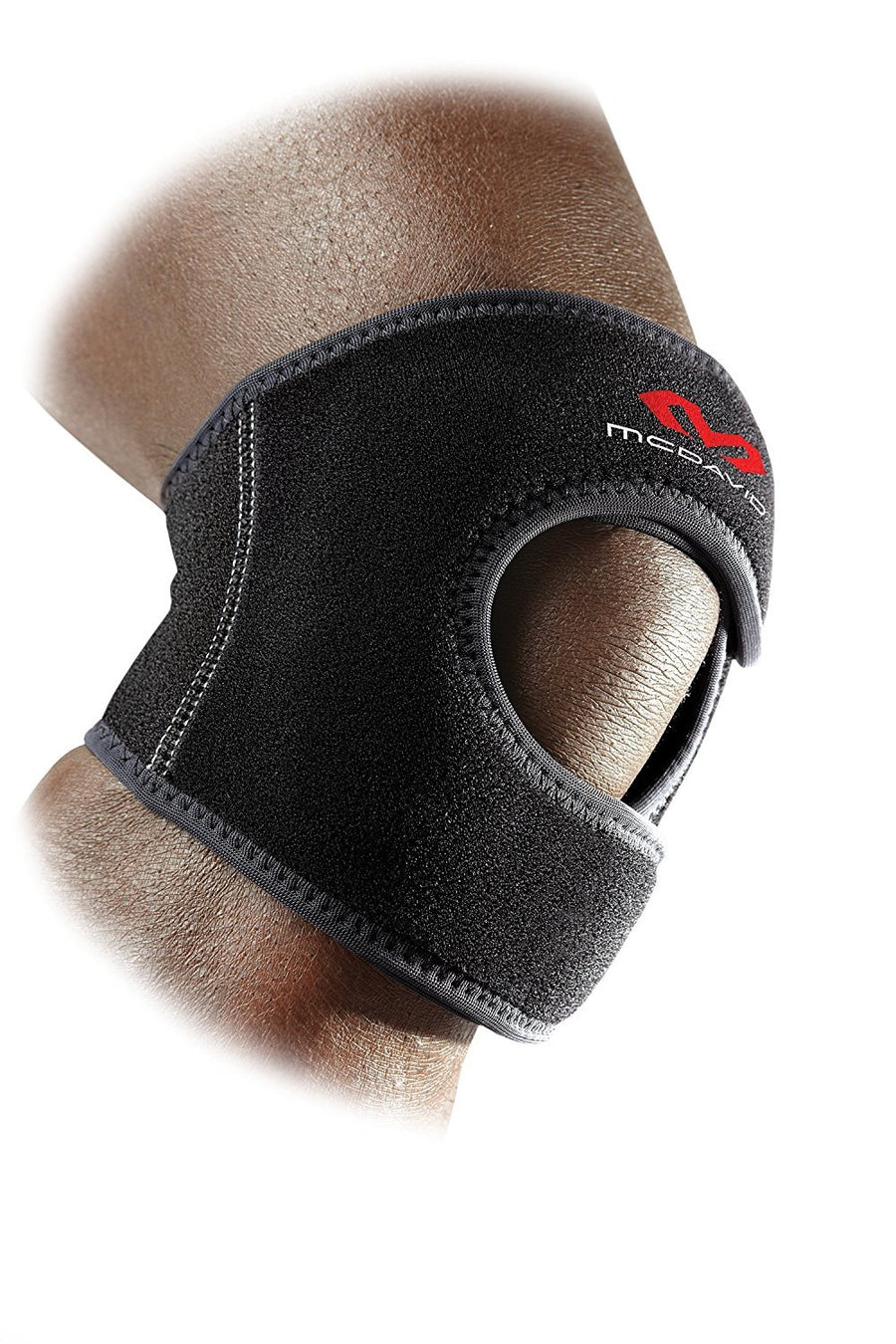 Knee Support Wrap, Knee Pain Relief from Jumpers Knee, Runners Knee, Patella Support, Tendon Support, Cartilage Meniscus Injuries, Adjustable for Men & Women, Sold as Single Unit (1)