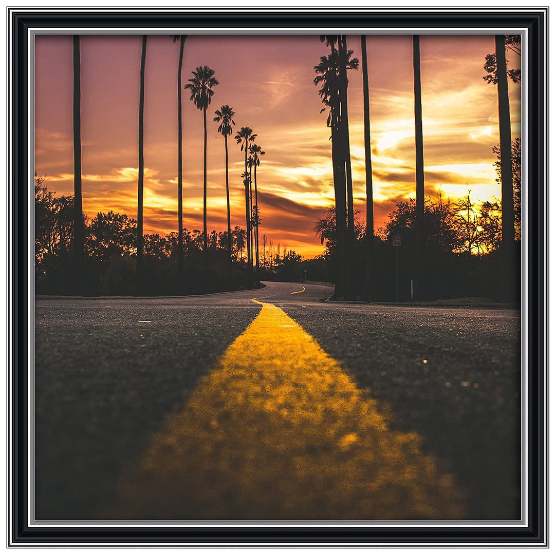 13x13 Picture Frame Black-Silver, Display Pictures 13x13 inch Album Covers and LP Covers Album Frame, 13x13 Black Picture Frame,1Pack