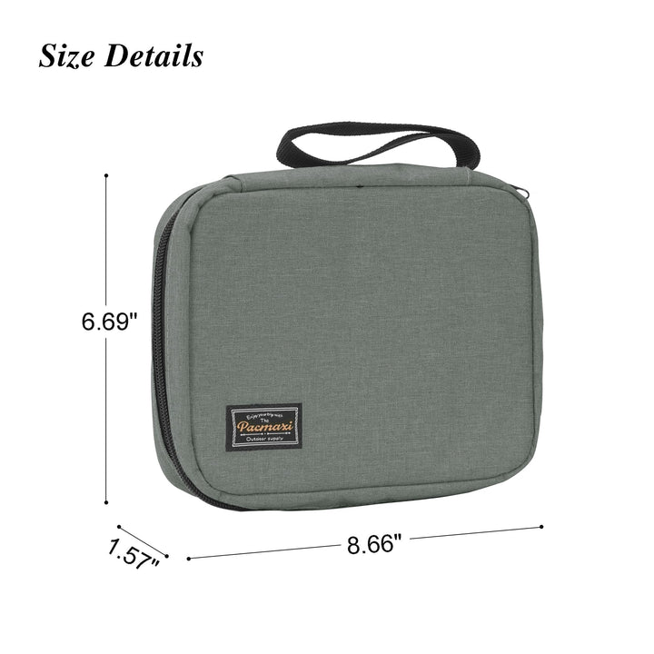 20 Watch Bands Storage Carrying Case Compatible with Watches,Expandable Watch Band Holder Stores 20 Watch Bands Fit for Most Sizes of Watch Straps,Organizer for Watch Bands, Bag Only(Dark Grey)
