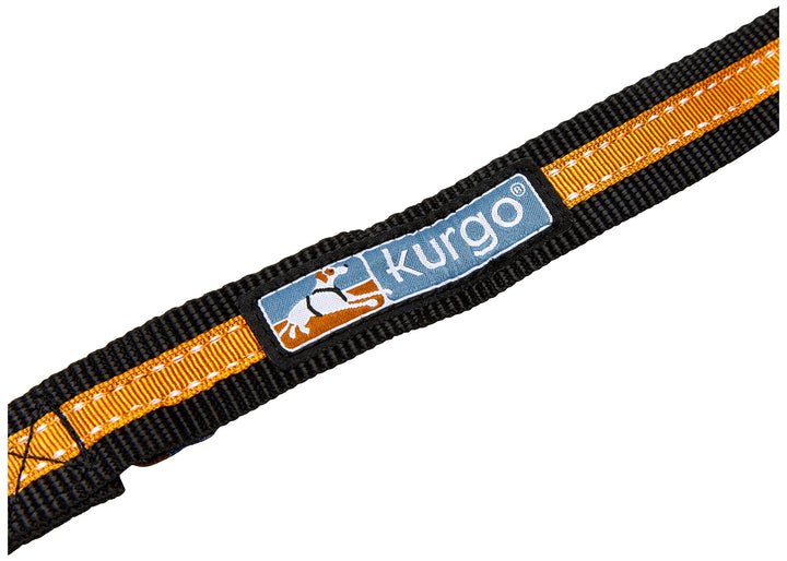 Direct to Seatbelt Tether for Dogs, Car Seat Belt for Pets, Adjustable Dog Safety Belt Leash, Quick & Easy Installation, Works with Any Pet Harness, (Carabiner Clip, Orange)