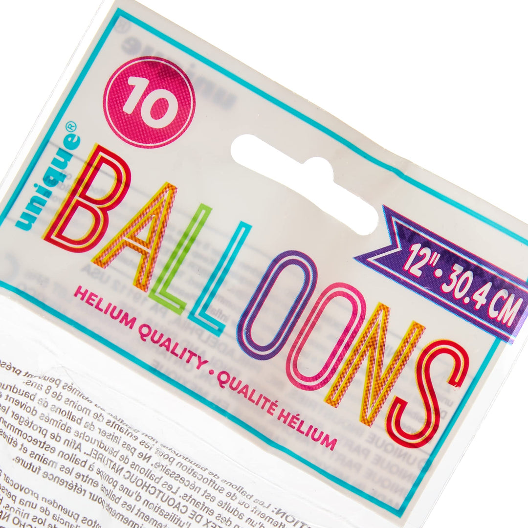 Trendy Teal Latex Balloons, 12 (72-Pack) - Vibrant & Premium Quality Balloons, Perfect for Any Celebration