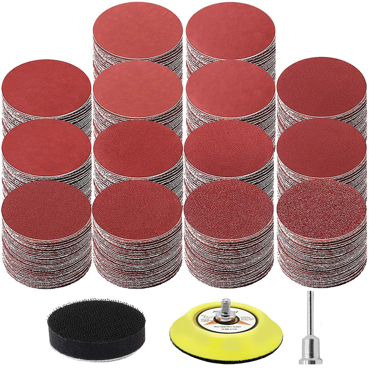 80PCS Wet Dry Sanding Discs, 5 Inch Wet Sandpaper 8 Holes Hook and Loop 180 240 400 600 800 1000 1200 1500 2000 3000 Grit Assortment for Orbital Hand Sander Woodworking, Polisher, Drywall