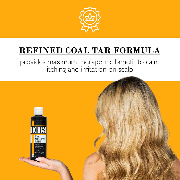 DHS Tar Shampoo, 8 Fluid Ounce