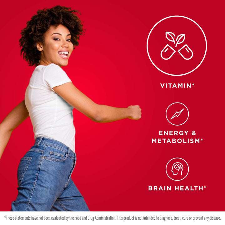 B-Right - 100 Veggie Caps, Pack of 2 - Low-Odor Vitamin B-Complex Formula - Energy & Metabolism Support - Promotes Brain, Heart & Cardiovascular Health - 100 Count (Pack of 2)