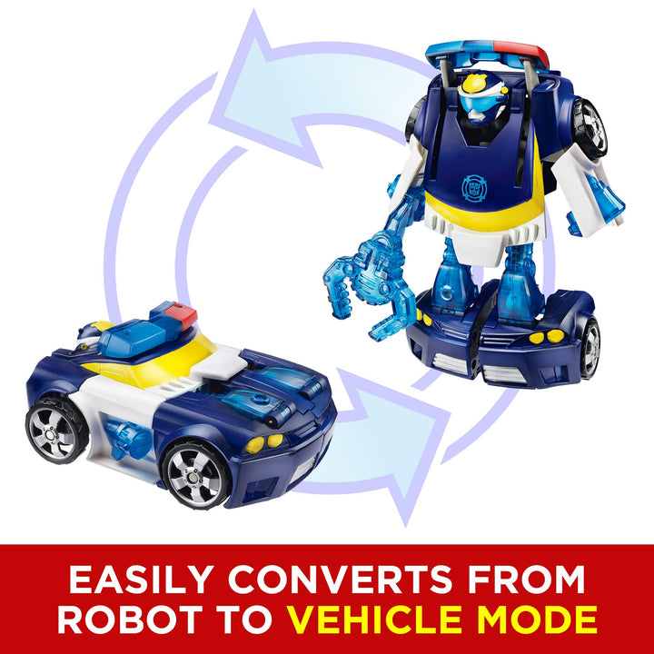 Playskool Heroes Rescue Bots Energize Chase the Police-Bot Action Figure, Ages 3-7 (Amazon Exclusive)