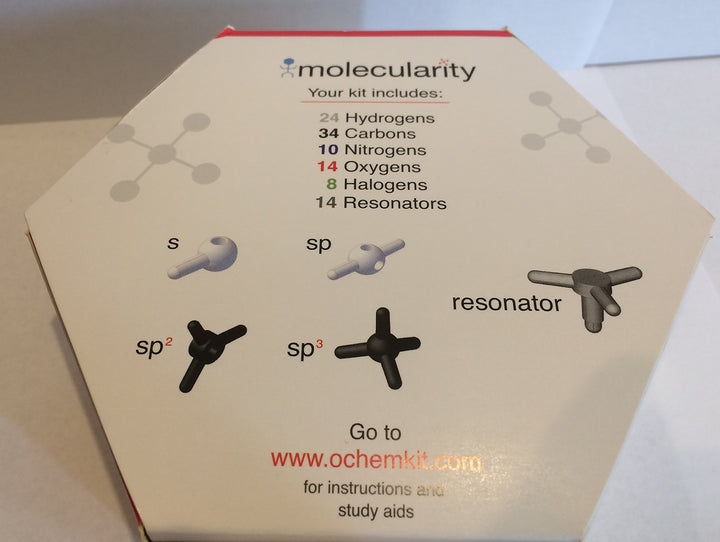 Organic Chemistry Student Molecular Model Kit by Molecularity 200 + Pieces