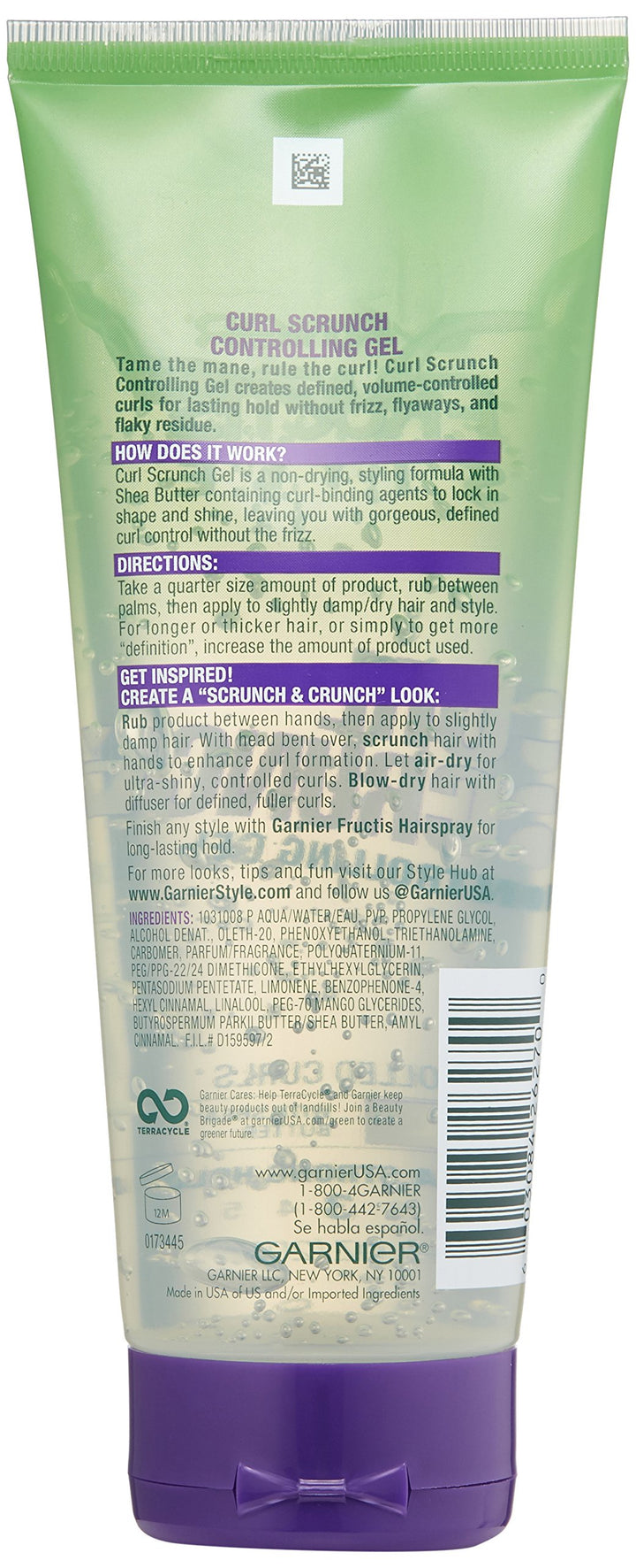 Fructis Style Scrunch Controlling Gel, Curl, 6.8 Fl Oz