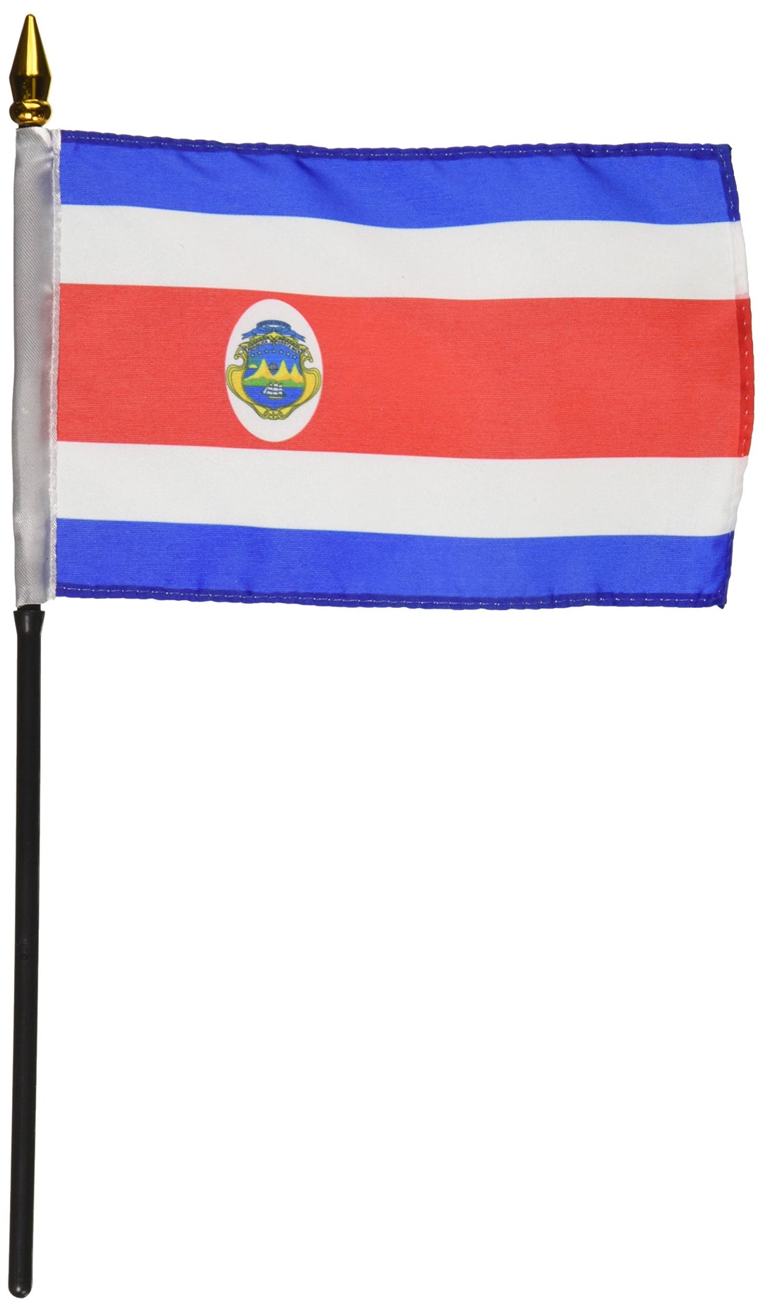 1 PK : US Flag Store Costa Rica Flag 4 by 6-Inch