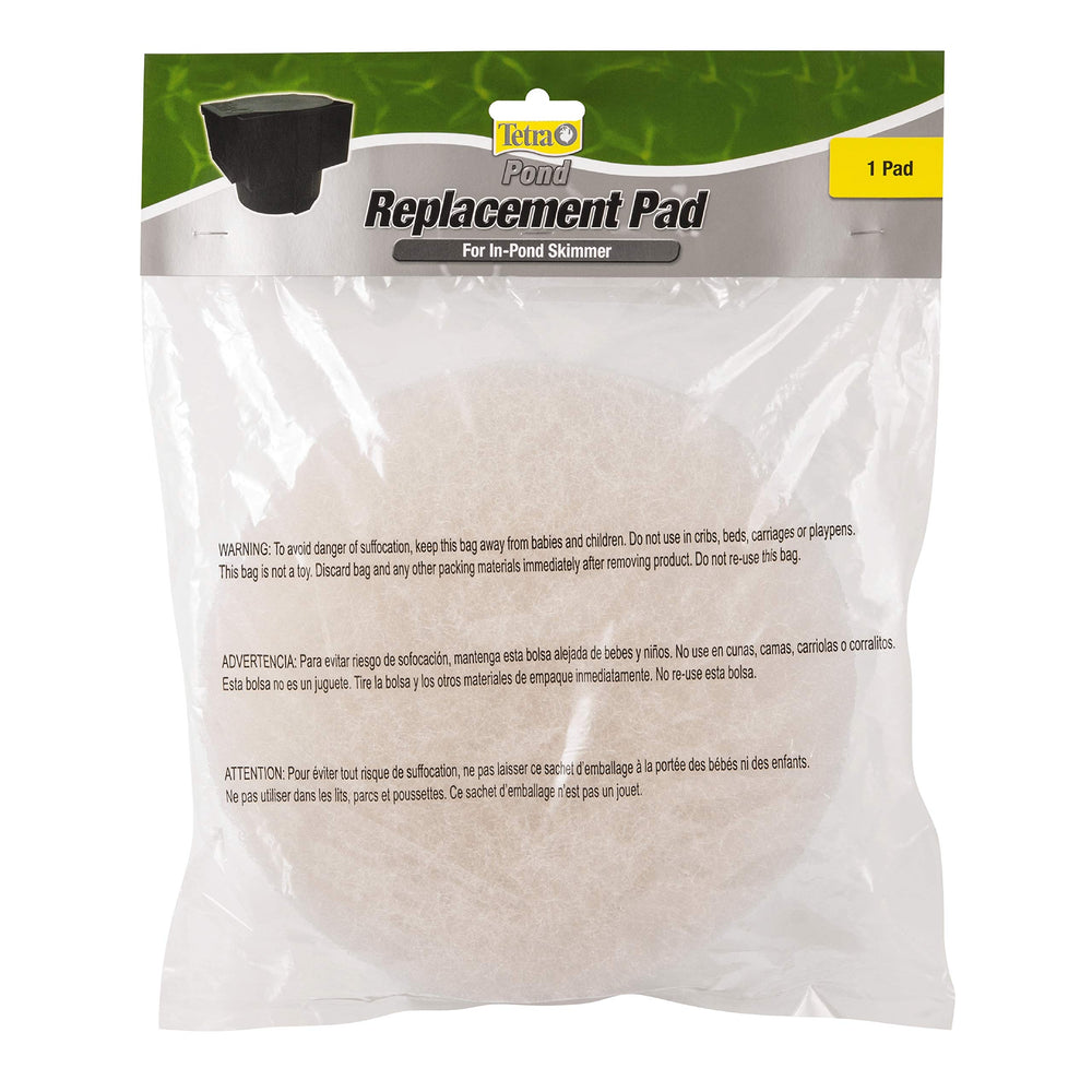 Pond Replacement Pad Set For In-Pond Skimmer, Skims Pond Debris Before It Sinks