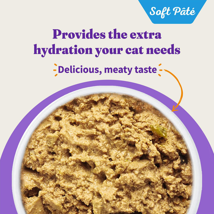 Adult Wet Cat Food, Grain Free, Chicken Shrimp & Crab Stew 5.5oz Can (Pack of 12)