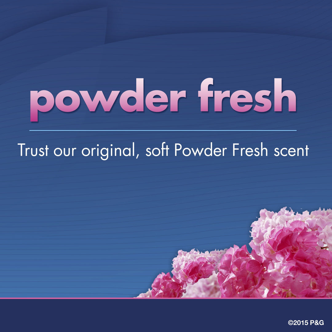 Invisible Solid Antiperspirant and Deodorant, Powder Fresh, 2.6 Ounce (Pack of 6)