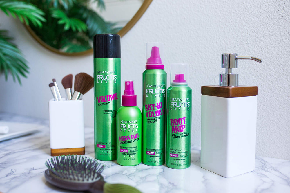 Fructis Style Volume Anti-Humidity Hairspray, Extra Strong Hold, 8.25 oz.