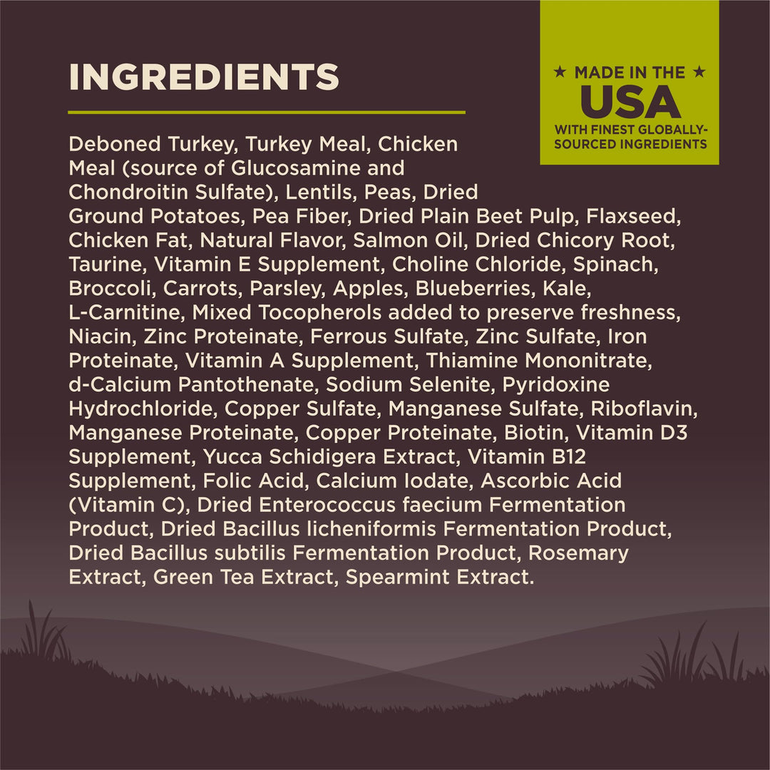 CORE Dry Dog Food, Grain-Free, High Protein, Natural, Healthy Weight Turkey & Chicken Recipe, (4-Pound Bag)