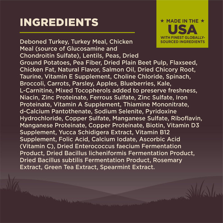 CORE Dry Dog Food, Grain-Free, High Protein, Natural, Healthy Weight Turkey & Chicken Recipe, (4-Pound Bag)