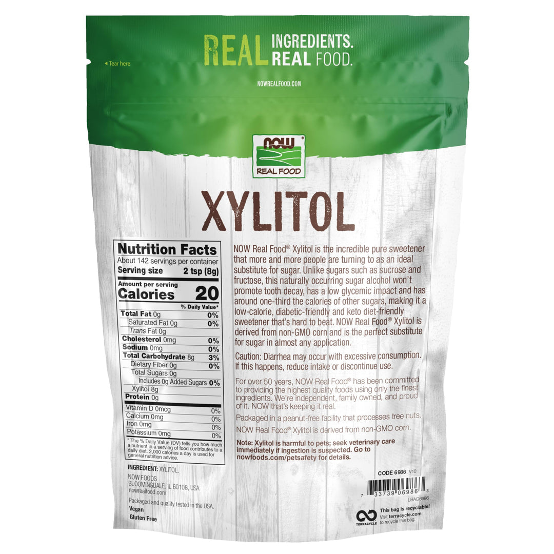 , Xylitol, Pure with No Added Ingredients, Keto-Friendly, Low Glycemic Impact, Low Calorie, 2.5-Pound (Packaging May Vary)