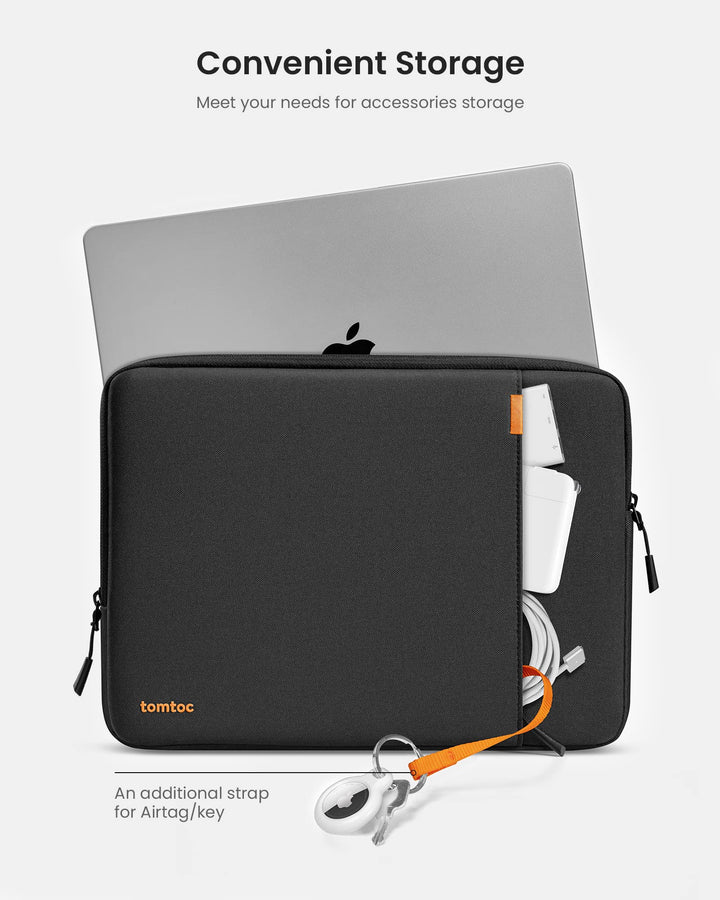 360° Protective Laptop Sleeve for 15-inch MacBook Air M3/A3114 2024, M2/A2941 2023, 15 Inch Surface Laptop 7/6/5/4/3, Dell XPS 15 Plus, 15 MacBook Pro A1990 A1707, Water-Resistant MacBook Case