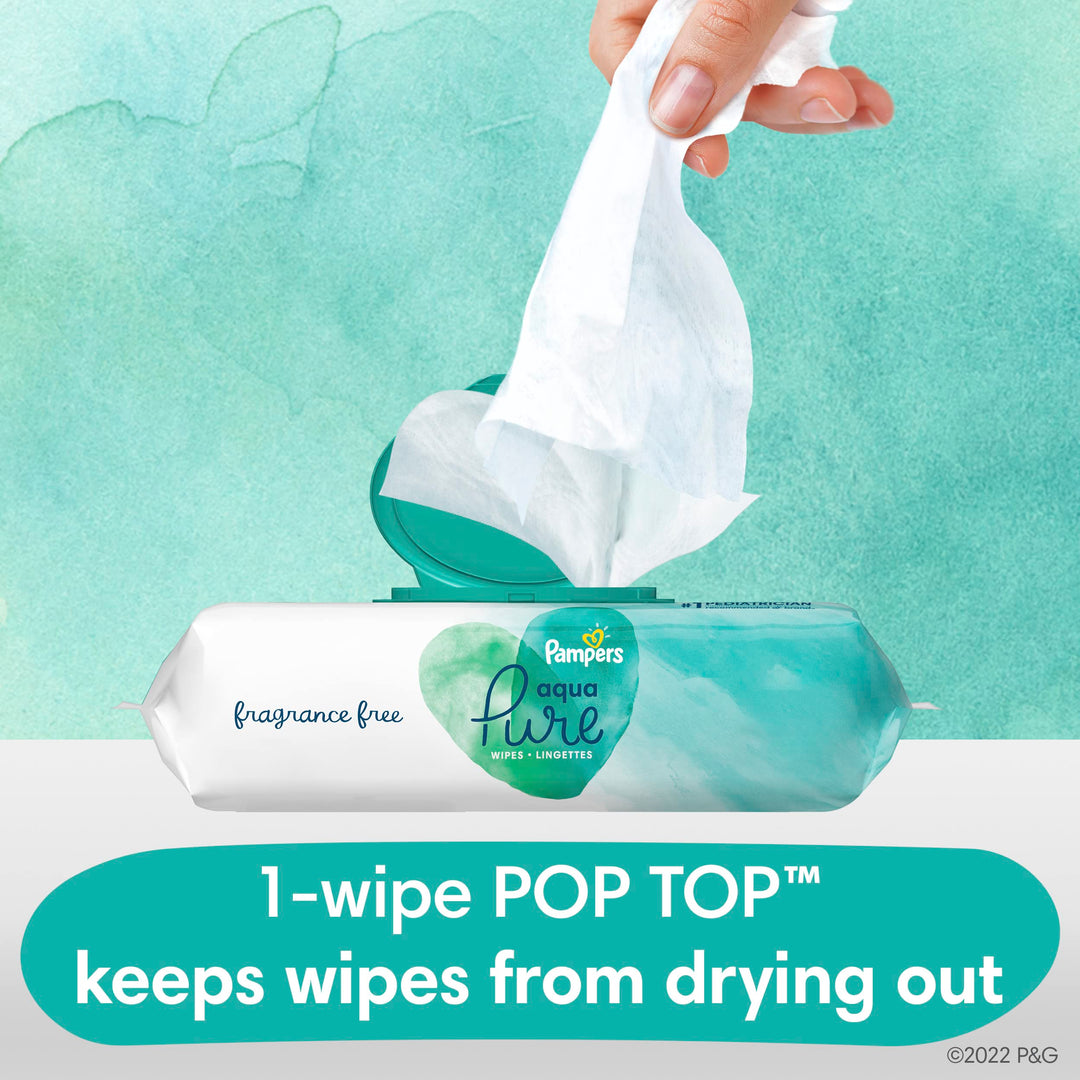Aqua Pure Wipes(56 pcs)