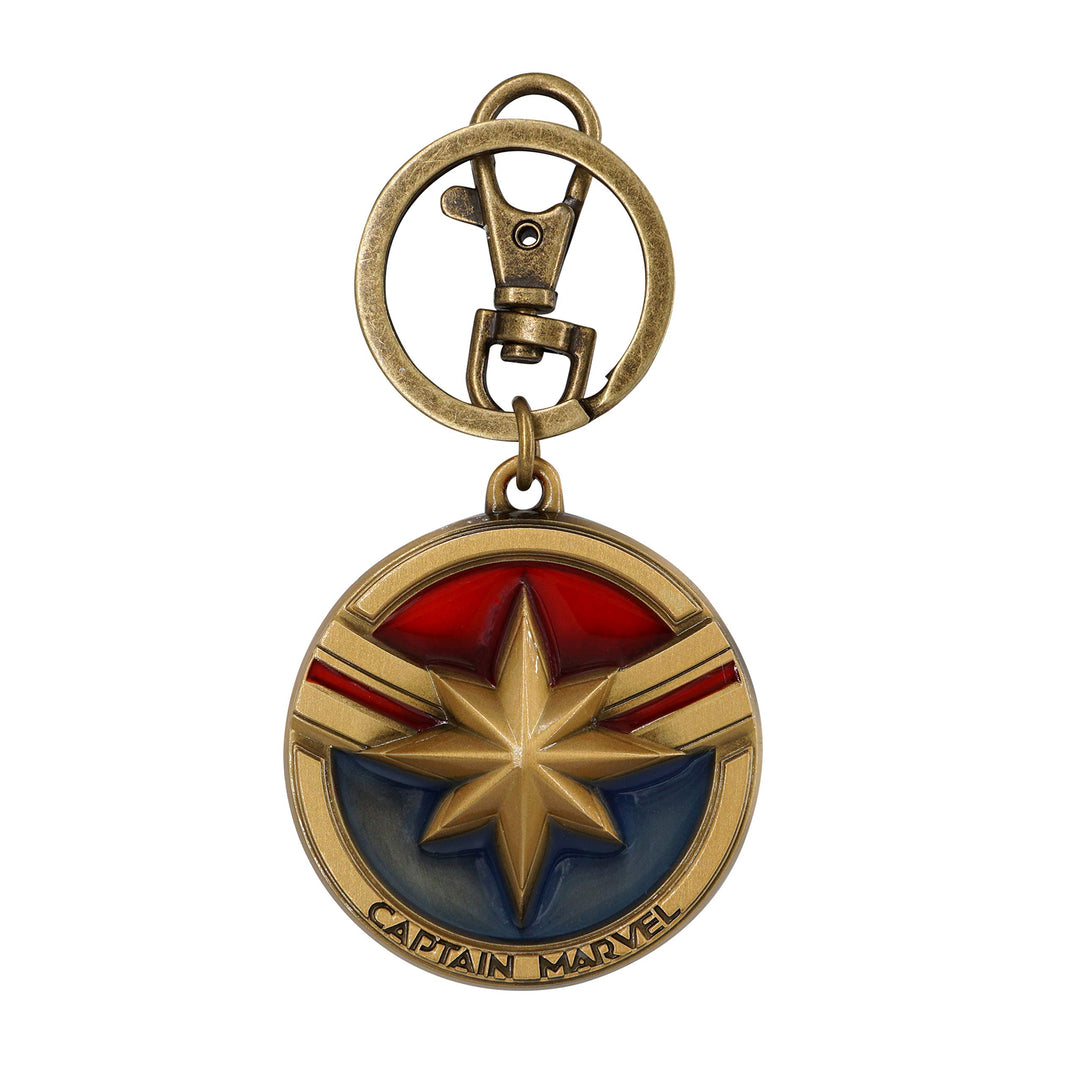 Captain Logo Pewter Key Ring
