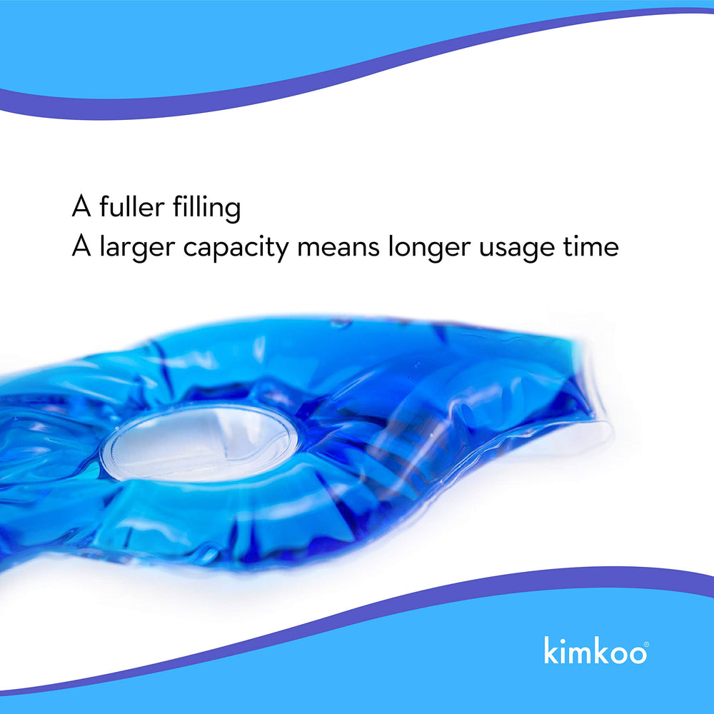 Kimkoo Gel Eye Mask Cold Pads&Cool Compress for Puffy Eyes and Dry Eye,Cooling Eye Ice Masks Gel Blue*1