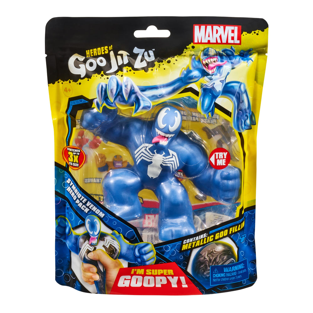 Marvel Hero Pack - Super Venom - Squishy, Stretchy, Gooey Heroes