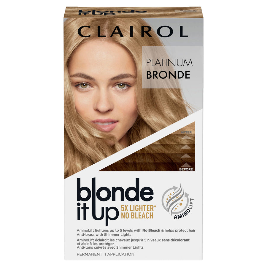 Bronde It Up Permanent Hair Dye, Platinum Bronde Hair Color, 1 Count