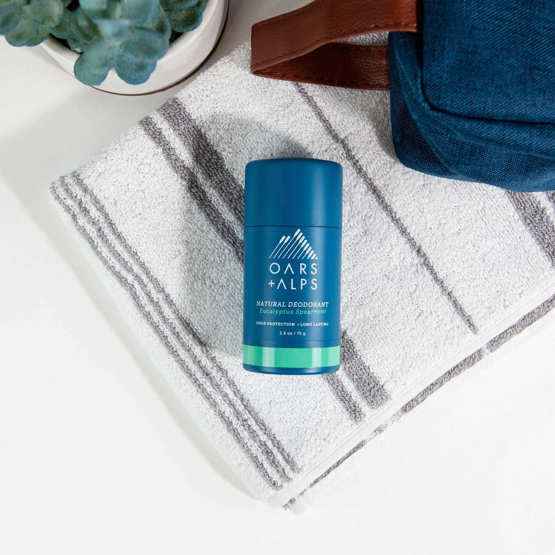 Aluminum Free Deodorant for Men and Women, Dermatologist Tested and Made with Clean Ingredients, Vegan, Travel Size, Eucalyptus Spearmint, 1 Pack, 2.6 Oz