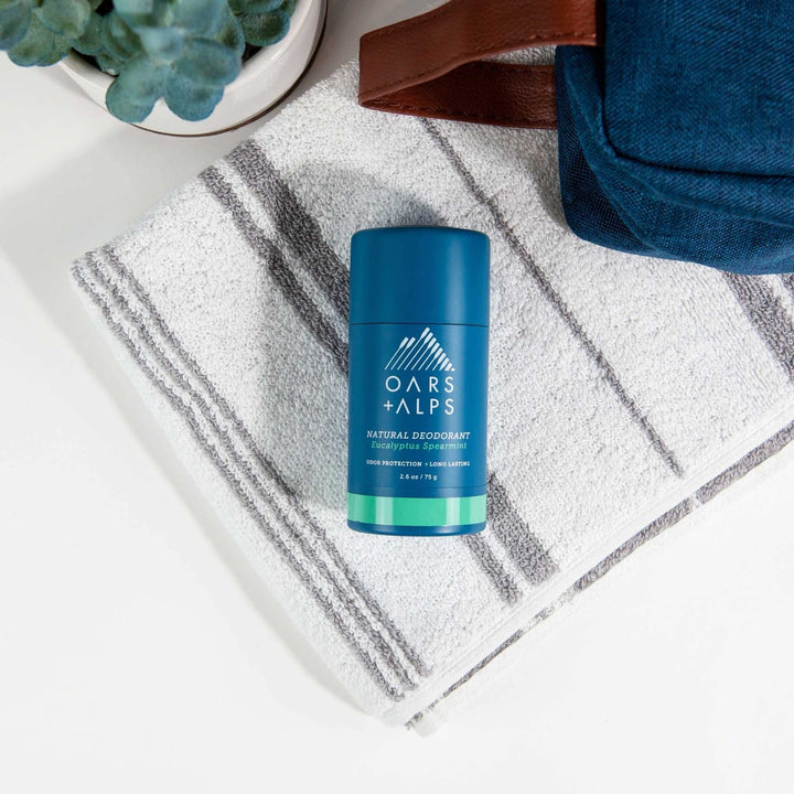 Aluminum Free Deodorant for Men and Women, Dermatologist Tested and Made with Clean Ingredients, Vegan, Travel Size, Eucalyptus Spearmint, 1 Pack, 2.6 Oz