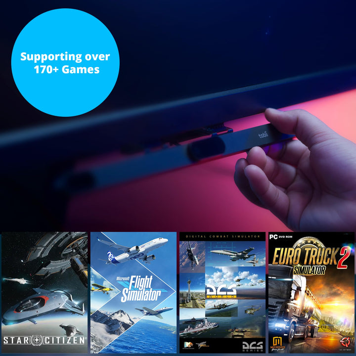 Eye Tracker 5 - Head Tracking and Eye Tracking in One Device for Simulation Gaming