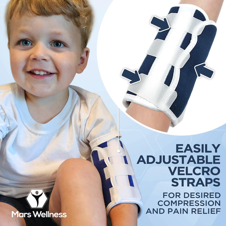 Premium Pediatric Child Elbow Immobilizer Stabilizer Splint/Arm Restraint - Toddler/Kids