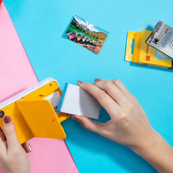 Kodak Premium Zink Photo Paper (20 Sheets) Compatible with Smile and PRINTOMATIC (NOT with Kodak Mini Shot, Mini2)