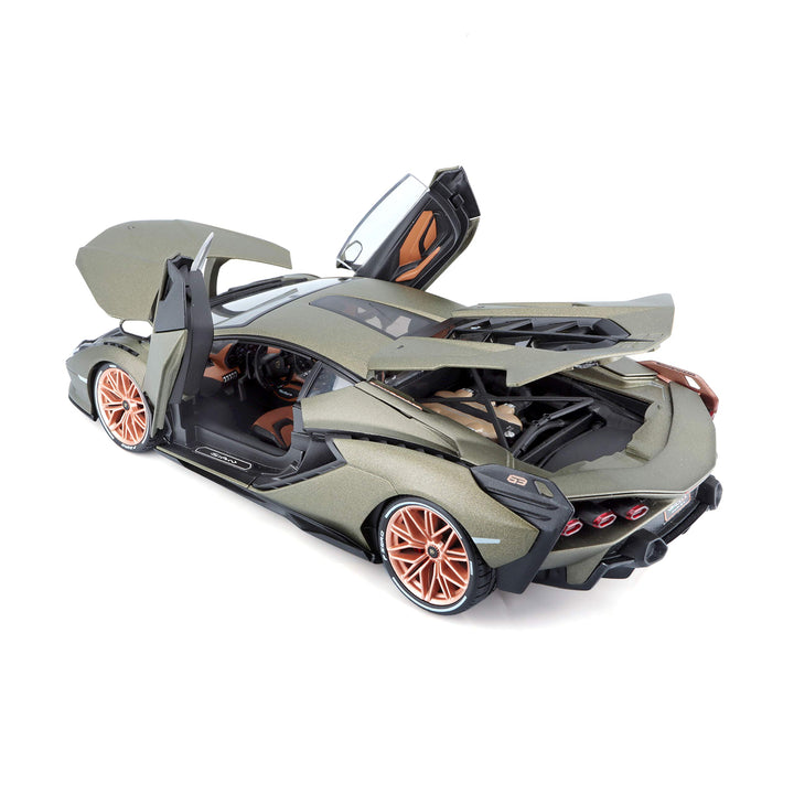 Lamborghini ,Plastic ,1:18 Sián FKP37 - Green