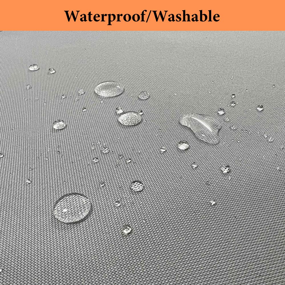 Dog Car Seat Medium Sized Dog, Car Seat for Dogs, Seat Extender with Waterproof Materials & Breathable Mesh, Dog Seat Belt for Car, Giving Your Pets a Comfortable and Safe Road Trip (L Size, Grey)