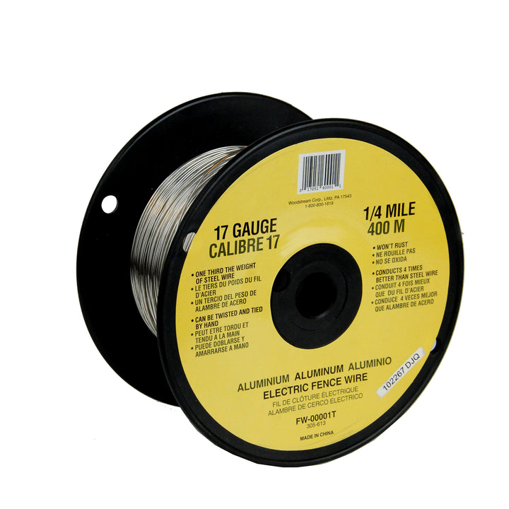 FW-00001T 1/4 Mile, 17 Gauge Spool Aluminum Wire