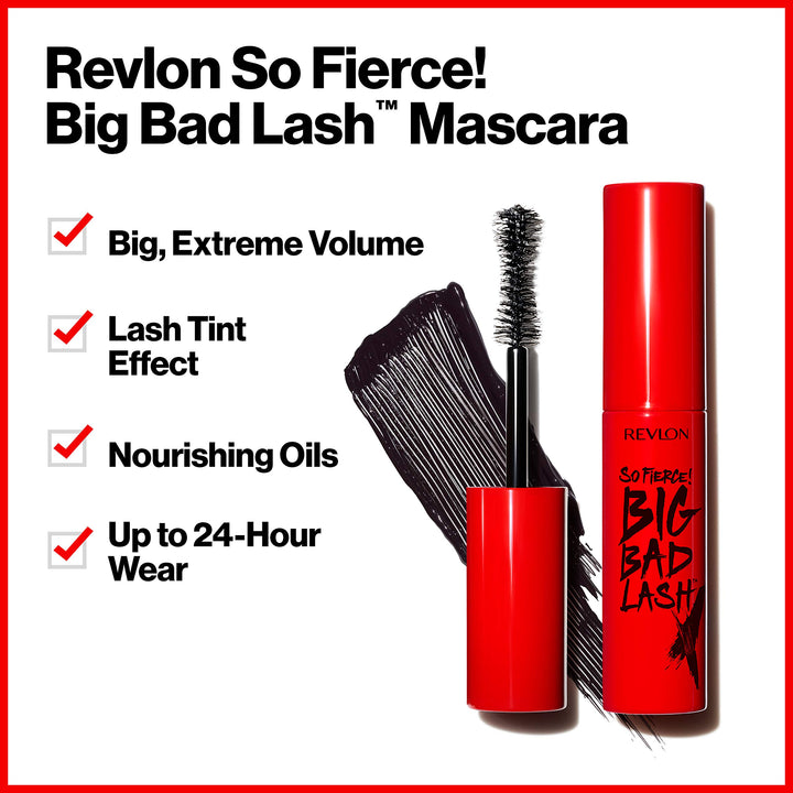 So Fierce Big Bad Lash Mascara fluid_ounces, Black (761), 0.34 Fl Oz