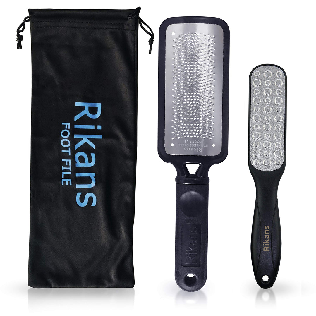 Colossal Foot File, Professional Foot Rasp Callus Remover, Foot Care Pedicure Tool to Remove Hard Skin,Can Be Used on Wet or Dry Skin, High Grade Stainless Steel File (Foot File Set)