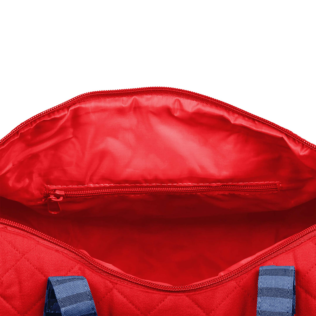 Quilted Duffle, Dino