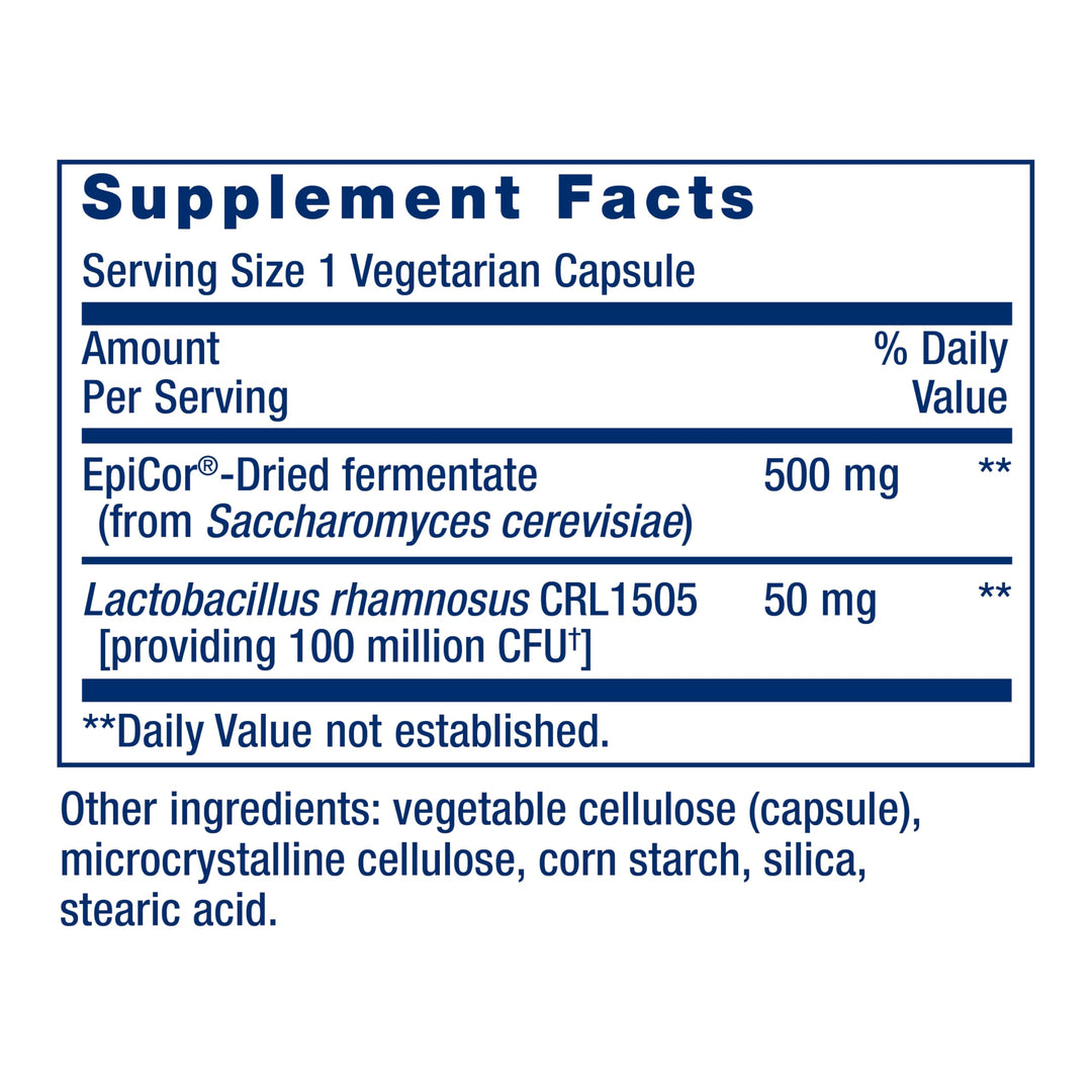 FLORASSIST® Immune & Nasal Defense, L. rhamnosus CRL1505, Immune Response, Healthy Nasal Airflow, Seasonal Support, Gluten-Free, Non-GMO, 1 Daily, Vegetarian, 30 Capsules