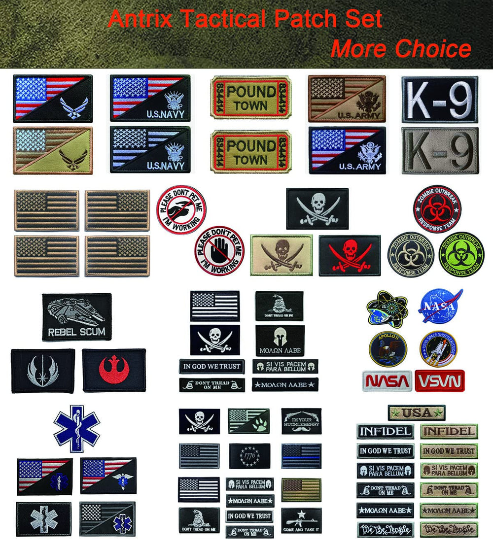 Black Beard Pirate Edward Military Badge Emblem Patch Hook & Loop Tactical Pirate Flag Patches - 3.15x2