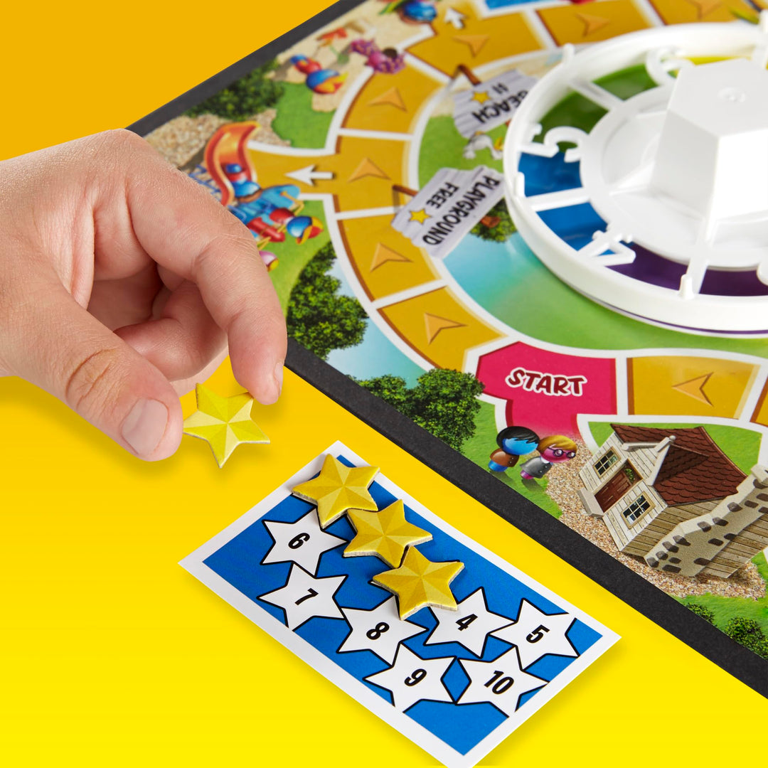 The Game of Life Junior Board Game | The Game of Life Game for Younger Kids | Ages 5 and Up | 2-4 Players | Family Games for Preschoolers | Kids Gifts