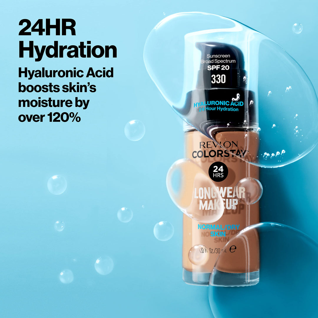 ColorStay Liquid Matte Buildable Coverage Foundation For Dry Skin,Caramel, 1 Fl Oz 30ml