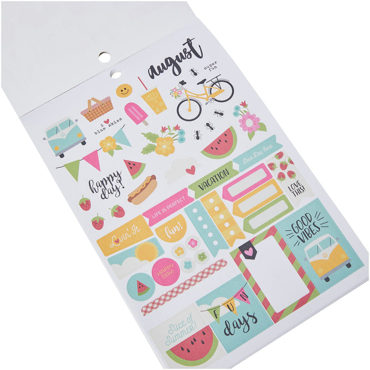 Carpe Diem Seasons Sticker Tablet