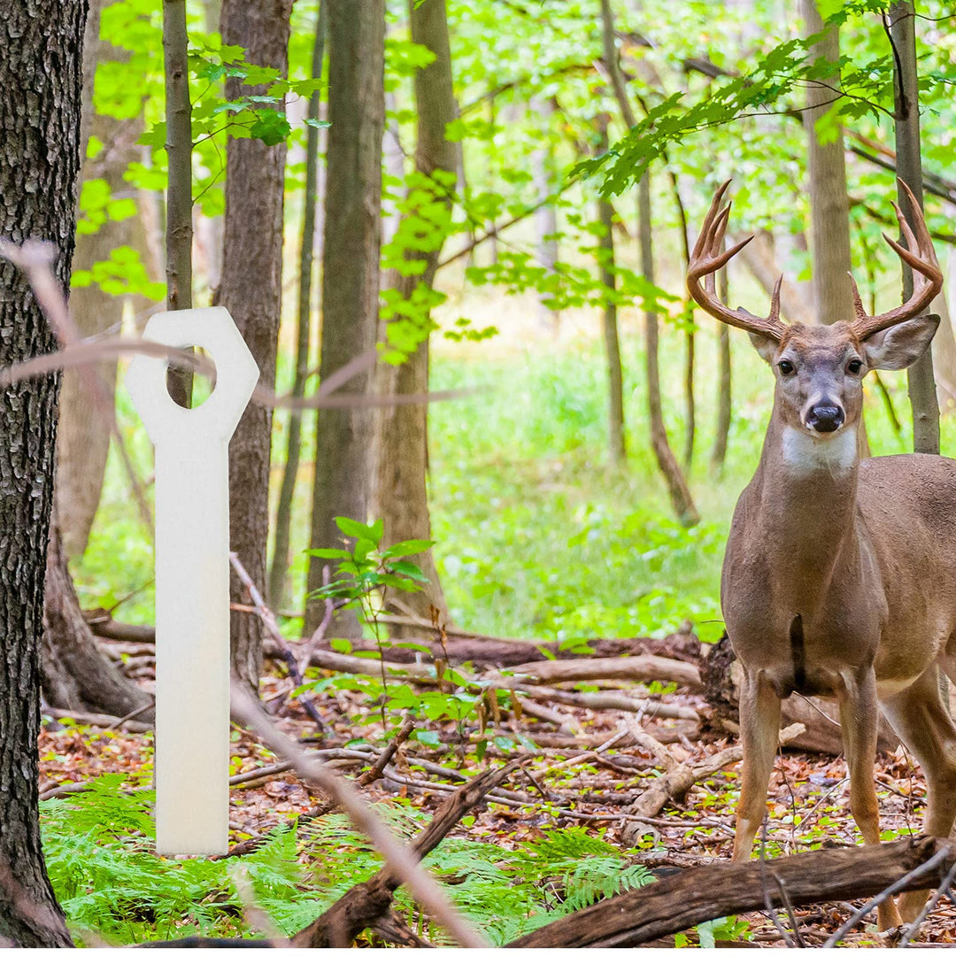 Deer Urine Wick Hunting Scent Buck Attractant Scent Absorbing Wick Doe Pee Wick Rut Scent Buck Lure Scent Dispersal Wicks for Hunting Whitetail Deer Scent Drags (30)