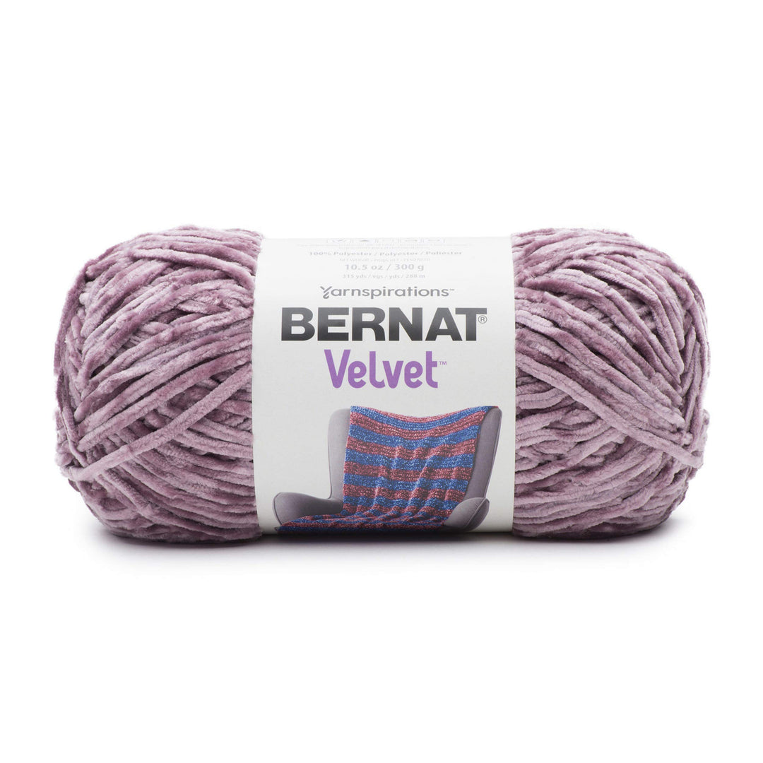 Velvet Yarn, 10.5 oz, 1 Ball, Shadow Purple