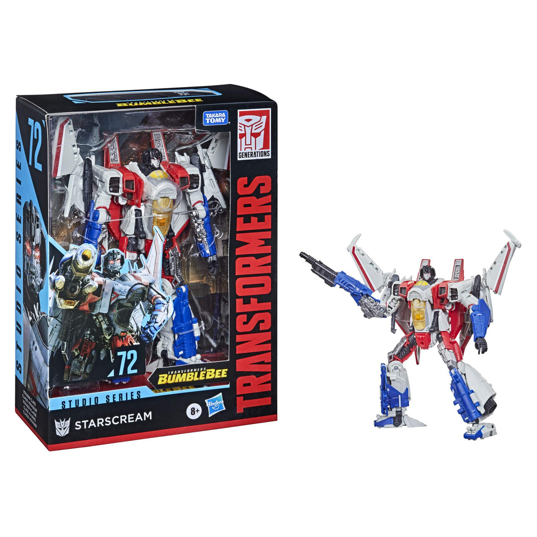 Toys Studio Series 72 Voyager Class : Bumblebee Starscream Action Figure - Ages 8 and Up, 6.5-inch