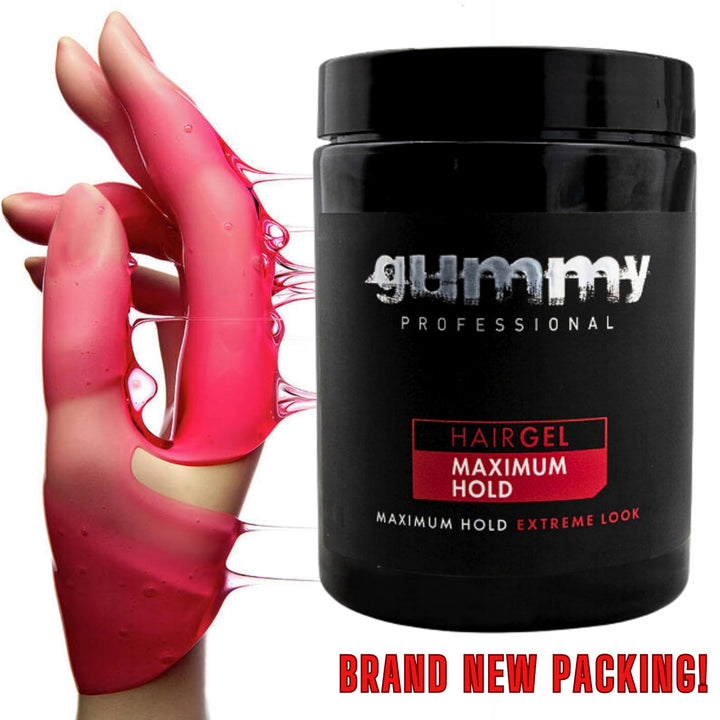 Hair Gel Maximum Hold & Extreme Look, Alcohol Free Hair Gel, 33,81 Fl Oz (Pack of 1) 1000 ml