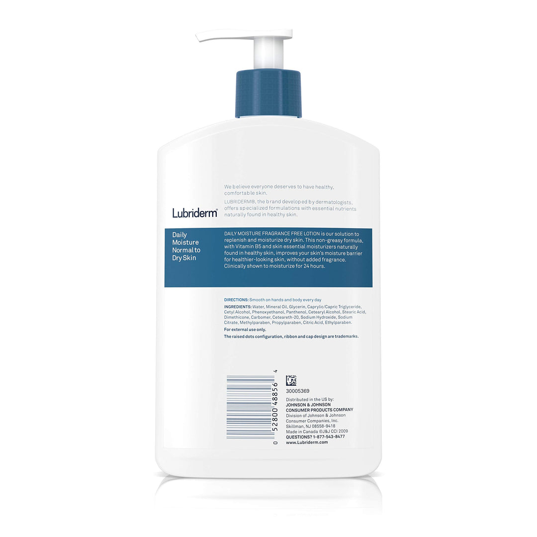 Daily Moisture Fragrance Free Lotion 16-Ounce