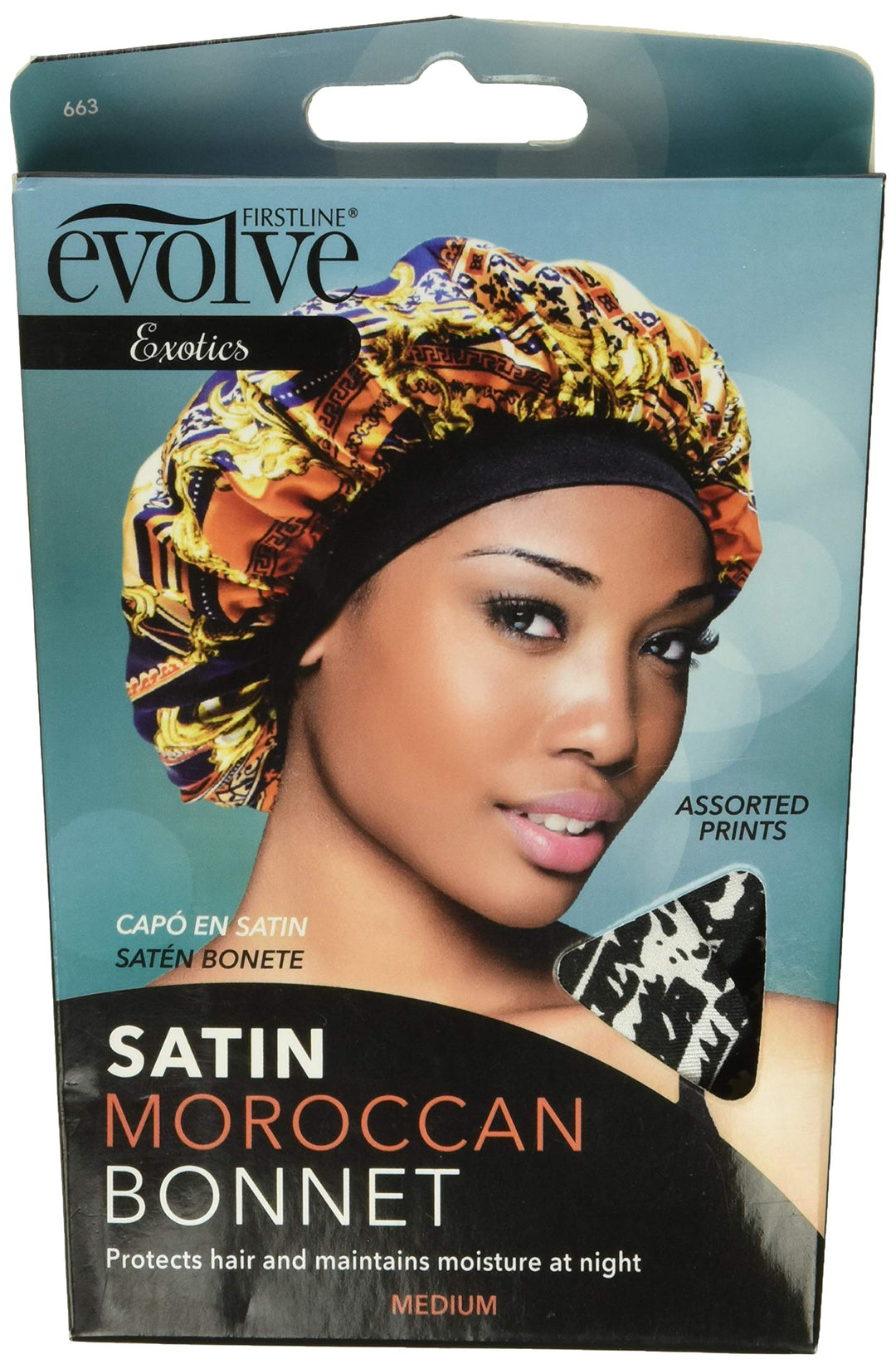 Exotics Satin Bonnet Moroccan