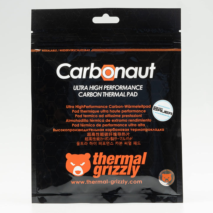 - Carbonaut (32x32x0,2mm) - for Intel Desktop CPUs - Carbon Thermal Pad for Maximum Thermal Conductivity - Reusable and Adaptable Surface CPU/GPU/PS4/PS5/Xbox